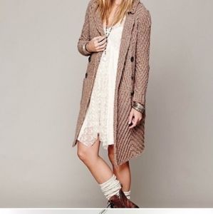Free People Buttermilk Biscuit Cardigan